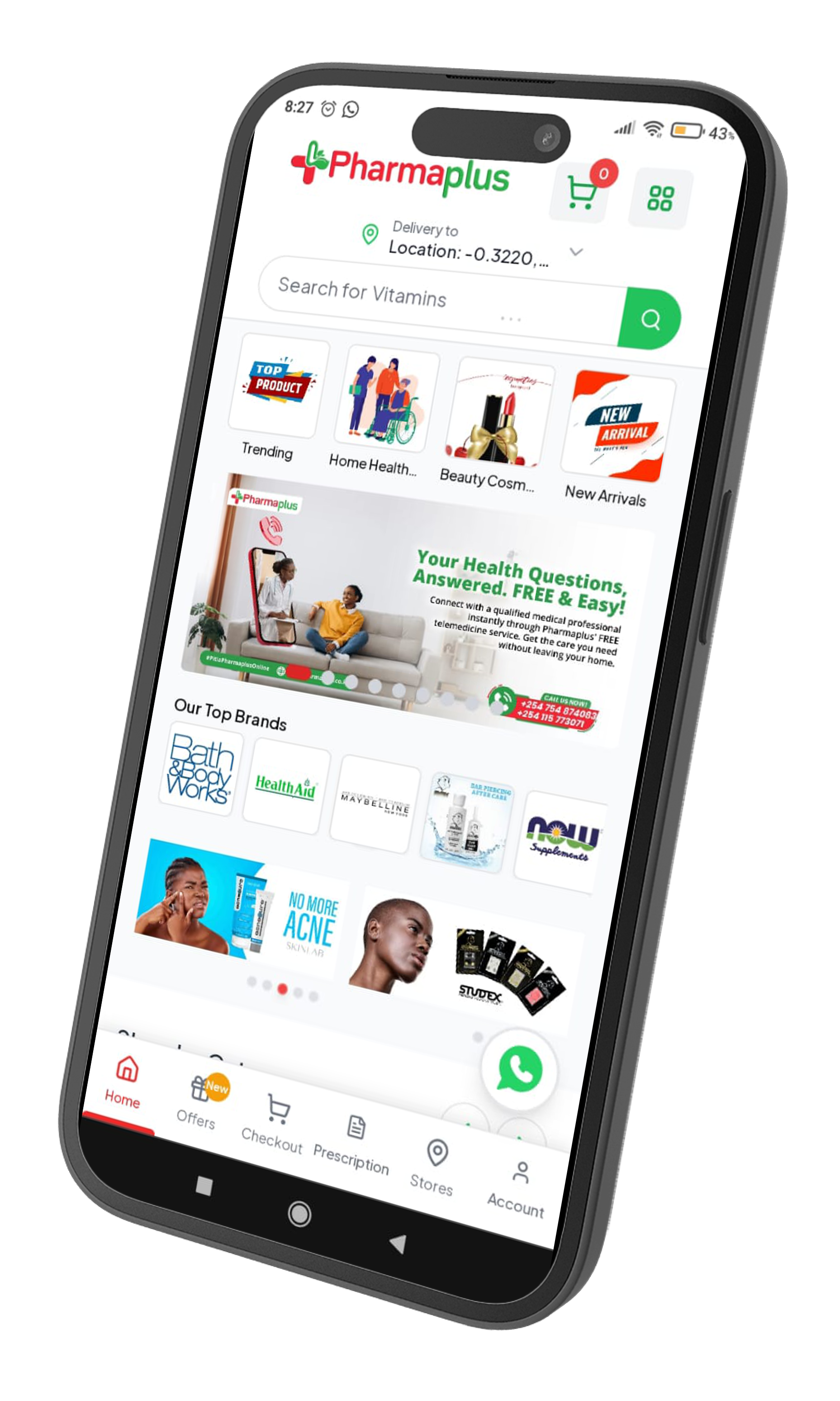 Pharmaceutical Ecommerce App